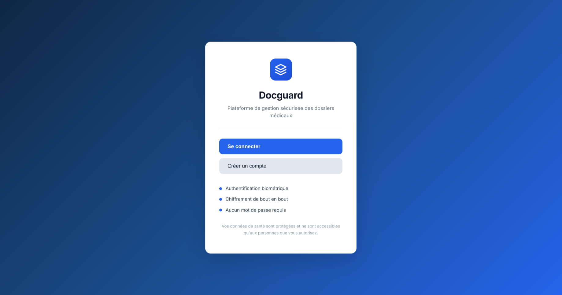 Docguard screenshot